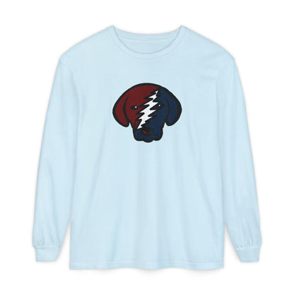 Stealie Pup Vineyard Collection Unisex Garment-dyed Long Sleeve