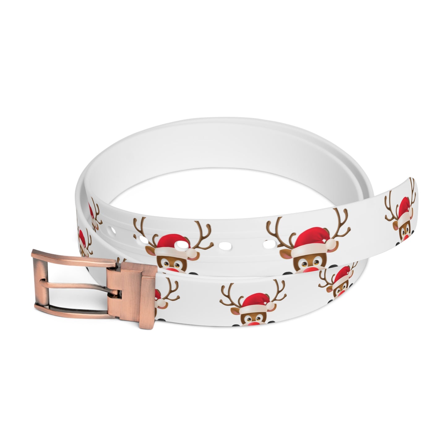 Ugly Christmas Belt - Reindeer - Men'