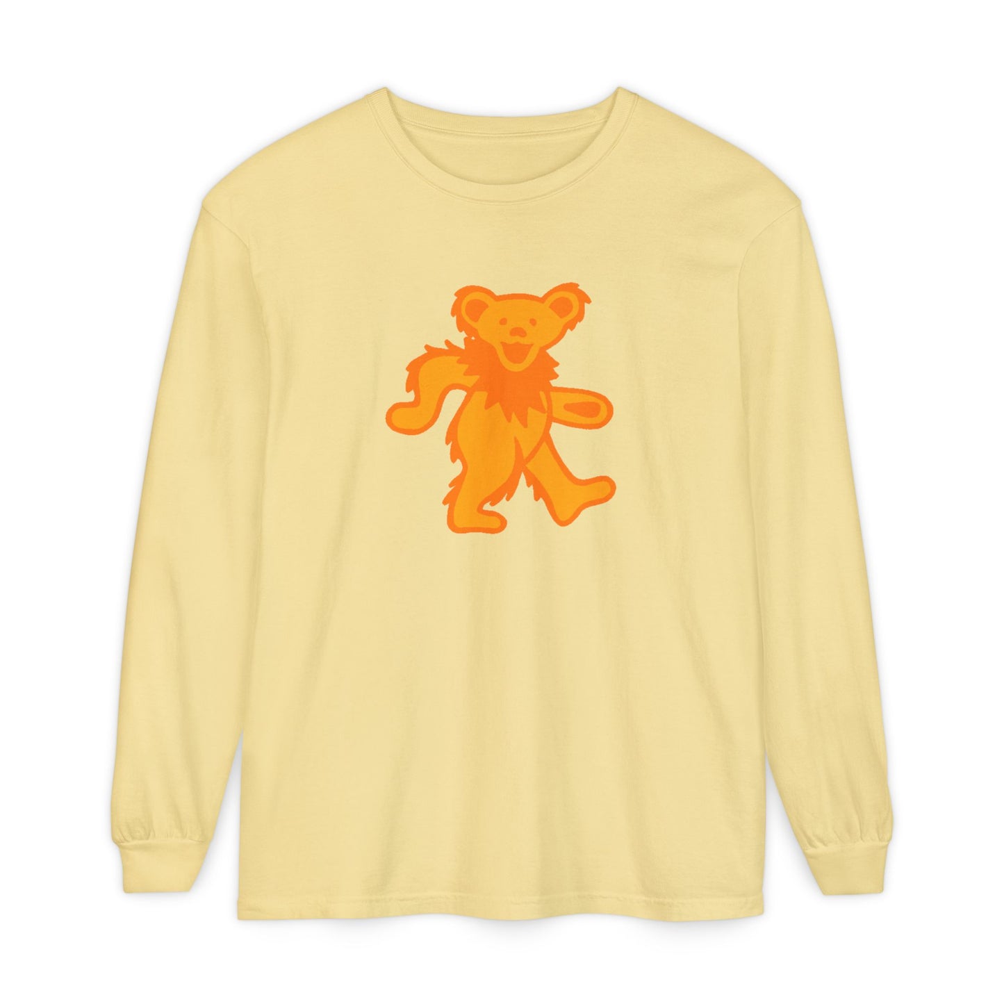 Dancing Bear Color Match Vineyard Collection Unisex Garment-dyed Long Sleeve