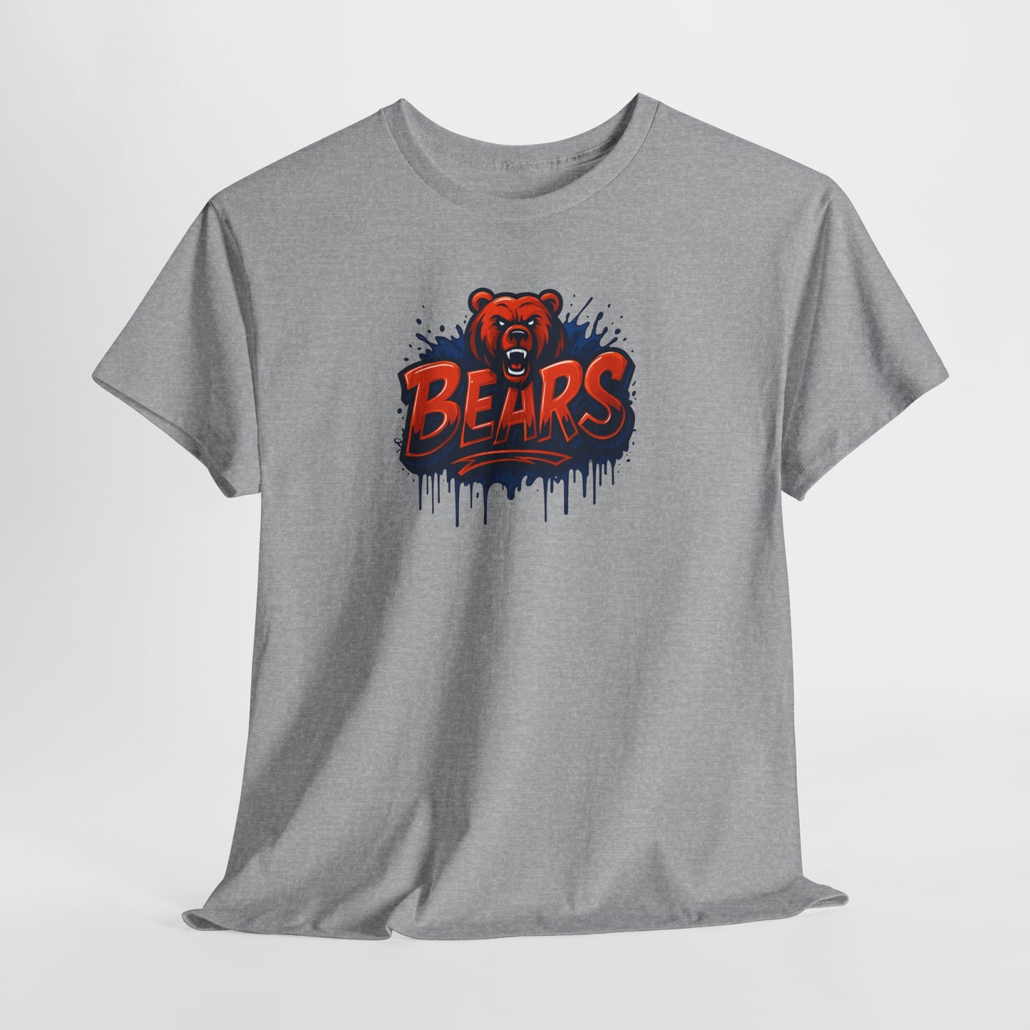 Chicago Bears Art Unisex Premium Cotton Tee