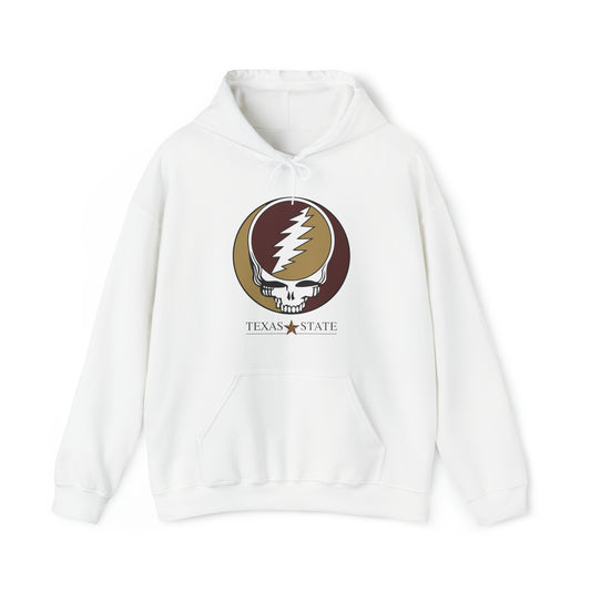 Texas State University Grateful Dead Unisex Heavy Blend Hoodie