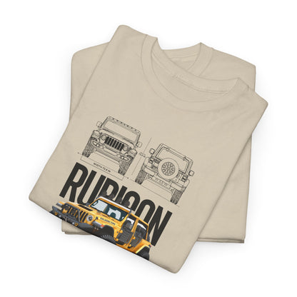 Jeep Wrangler Rubicon Blueprint Collection Unisex Cotton Tee