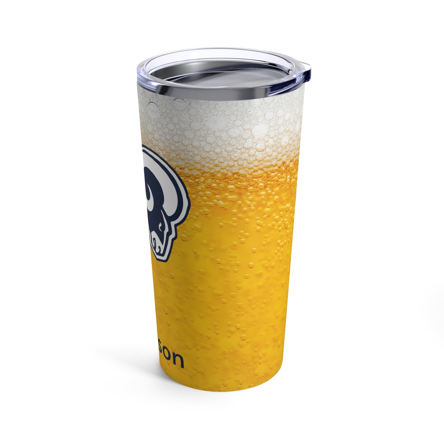 Personalized Los Angeles Rams 20oz Travel Mug Tumbler