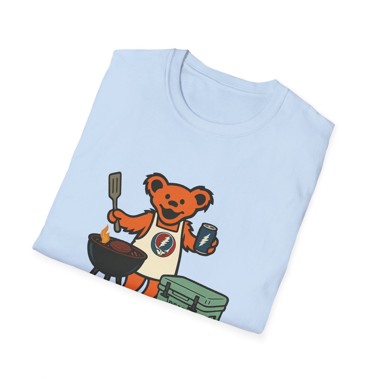 Grillin' Bear - Life is dead. Grateful Dead TShirt