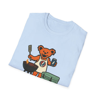 Grillin' Bear - Life is dead. Grateful Dead TShirt