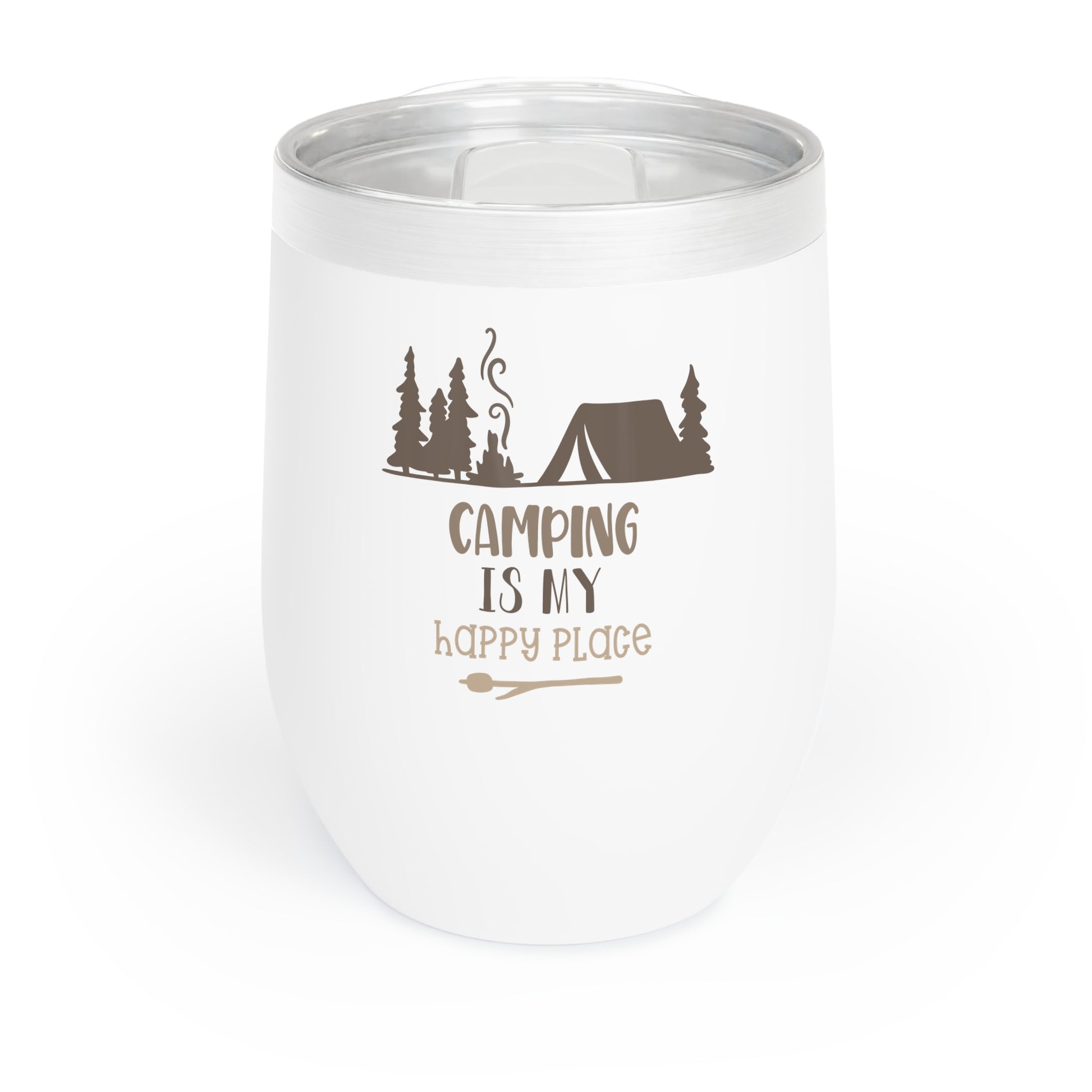 12oz Wine Tumbler - Camping