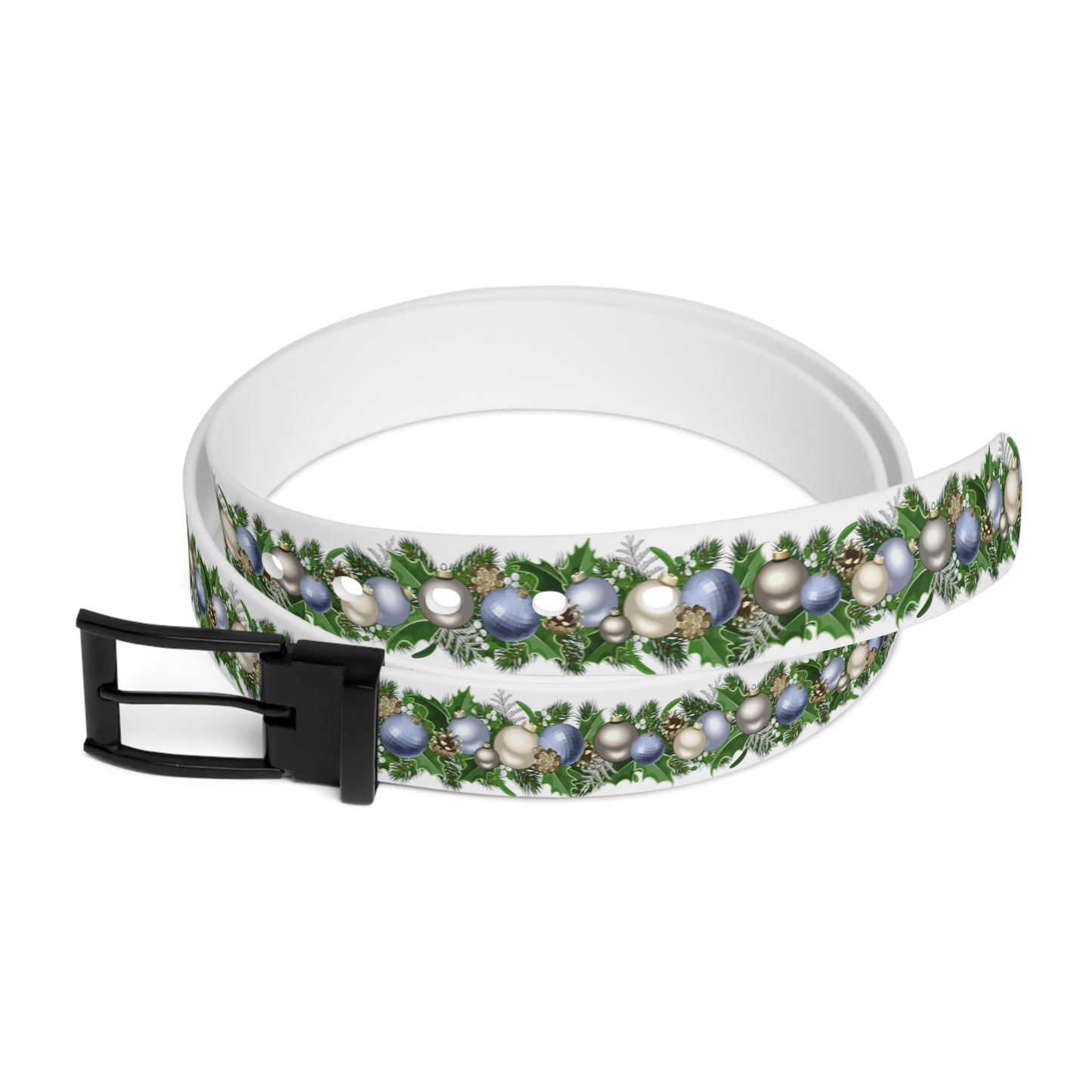 Ugly Christmas Belt - Wreath - Men'