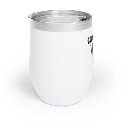 Camping Vibe 12oz Wine Tumbler