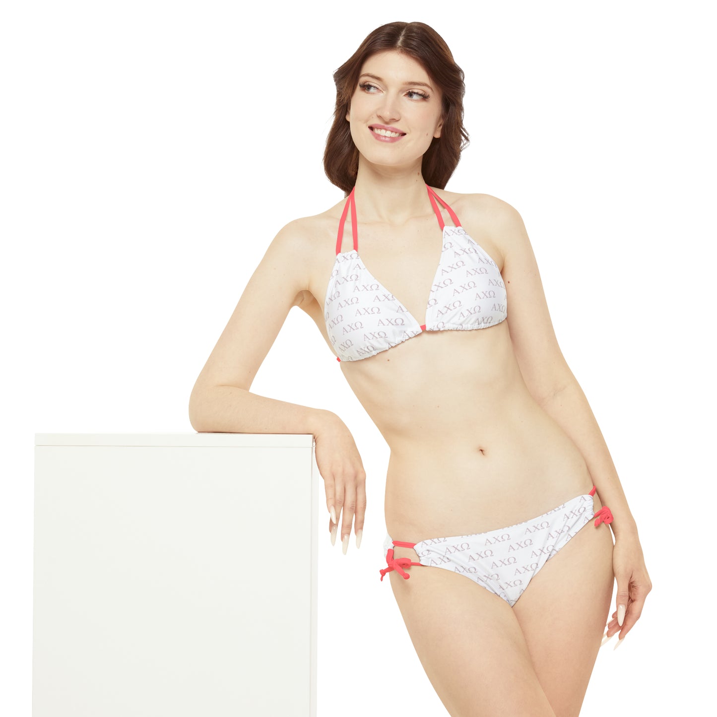 Alpha Chi Omega Sorority Strappy Bikini Set