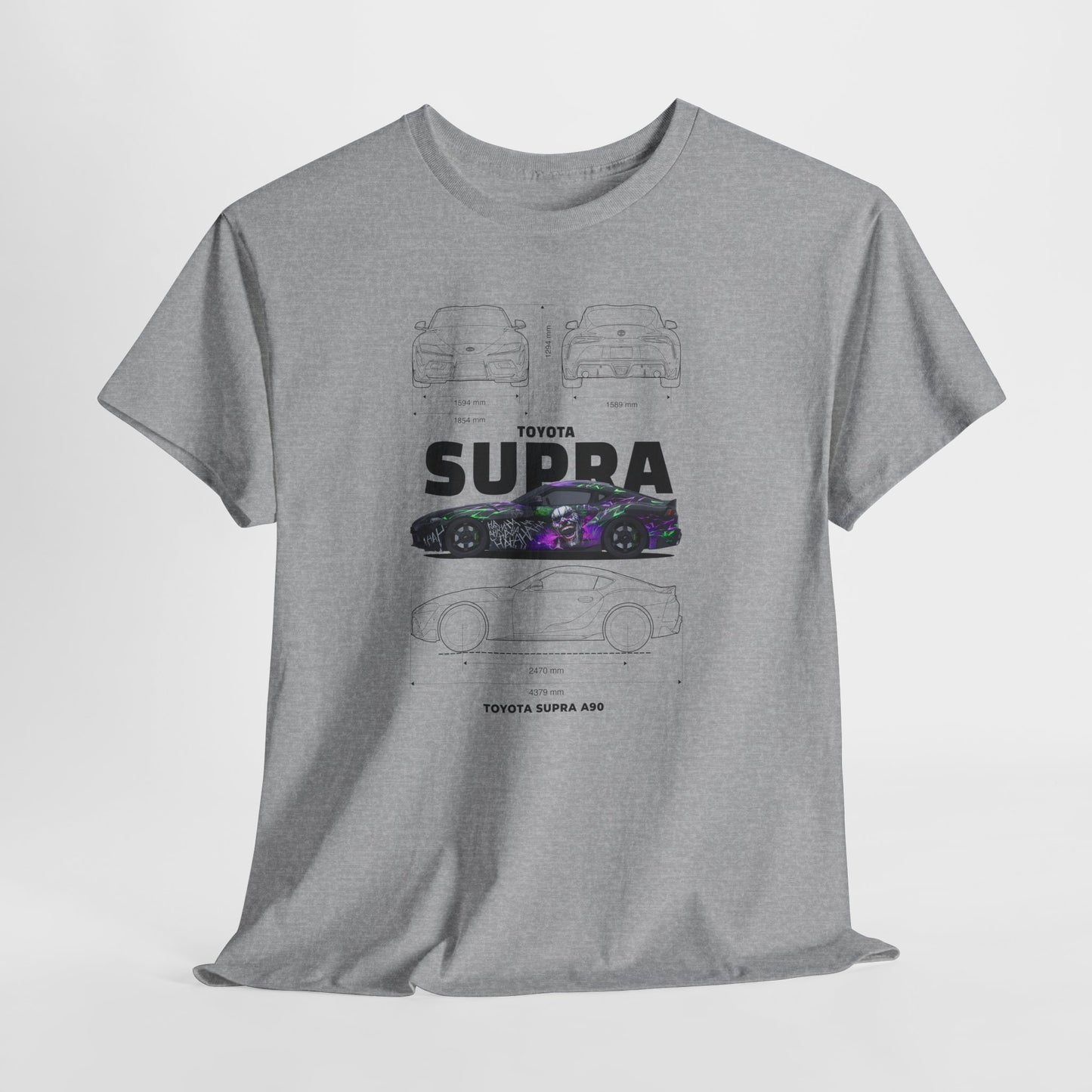 Toyota Supra A90 Blueprint Collection Unisex Cotton Tee