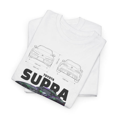 Toyota Supra A90 Blueprint Collection Unisex Cotton Tee