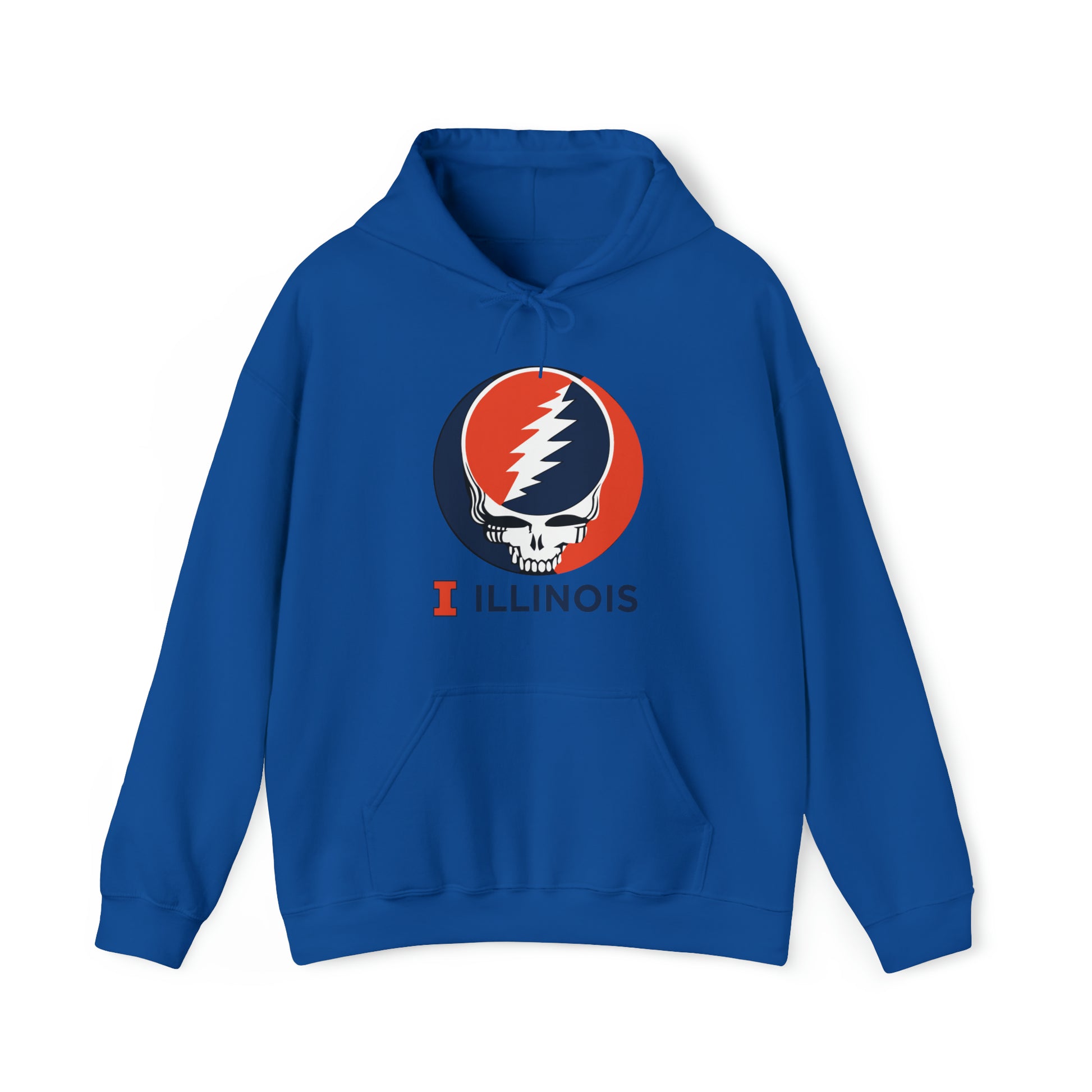 Illinois Grateful Dead Unisex Heavy Blend Hoodie