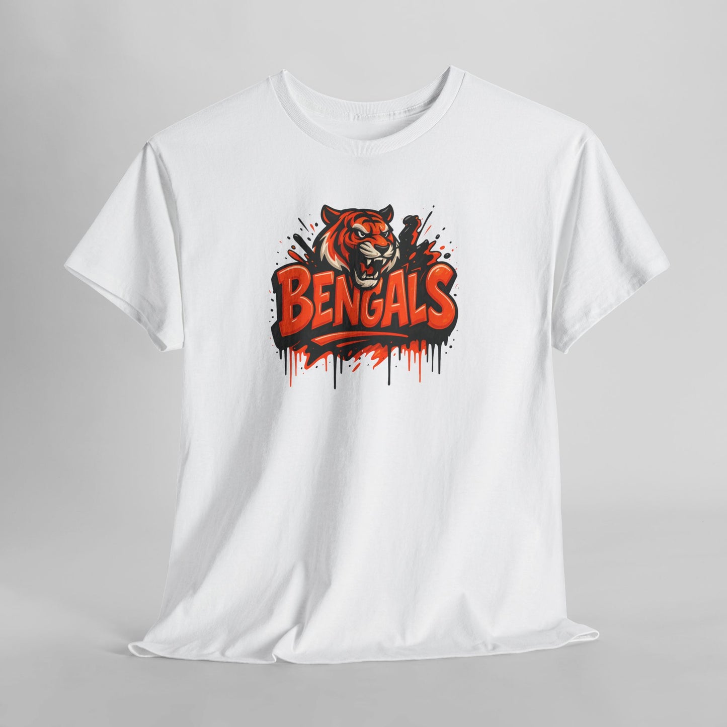 Cincinnati Bengals Art Unisex Premium Cotton Tee