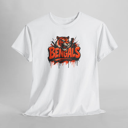 Cincinnati Bengals Art Unisex Premium Cotton Tee