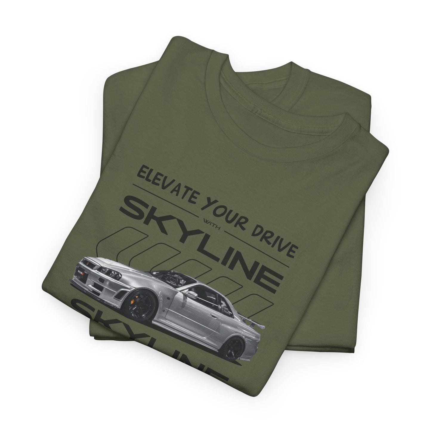 Nissan Skyline Blueprint Collection Unisex Cotton Tee