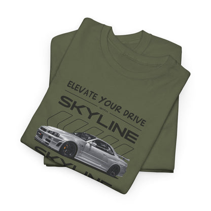 Nissan Skyline Blueprint Collection Unisex Cotton Tee