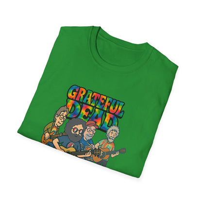 Jerry and The Boys - Life is dead. Grateful Dead TShirt