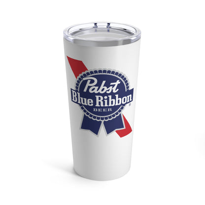 Pabst Blue Ribbon / PBR 20oz Wine Tumbler - + Vacuum-Insulated + Retro