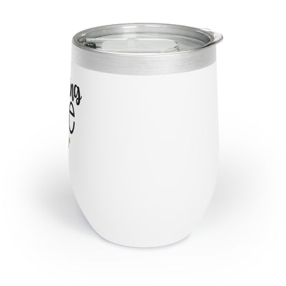 Camping Vibe 12oz Wine Tumbler