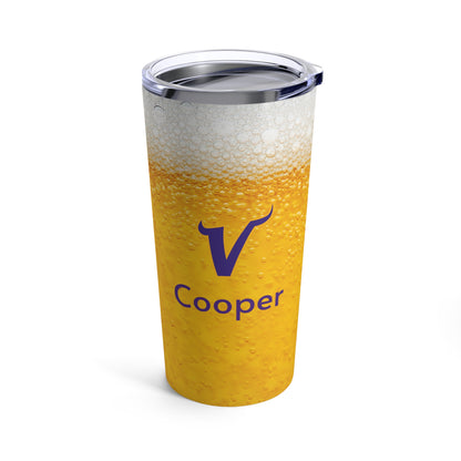 Personalized Minnesota Vikings 20oz Travel Mug Tumbler