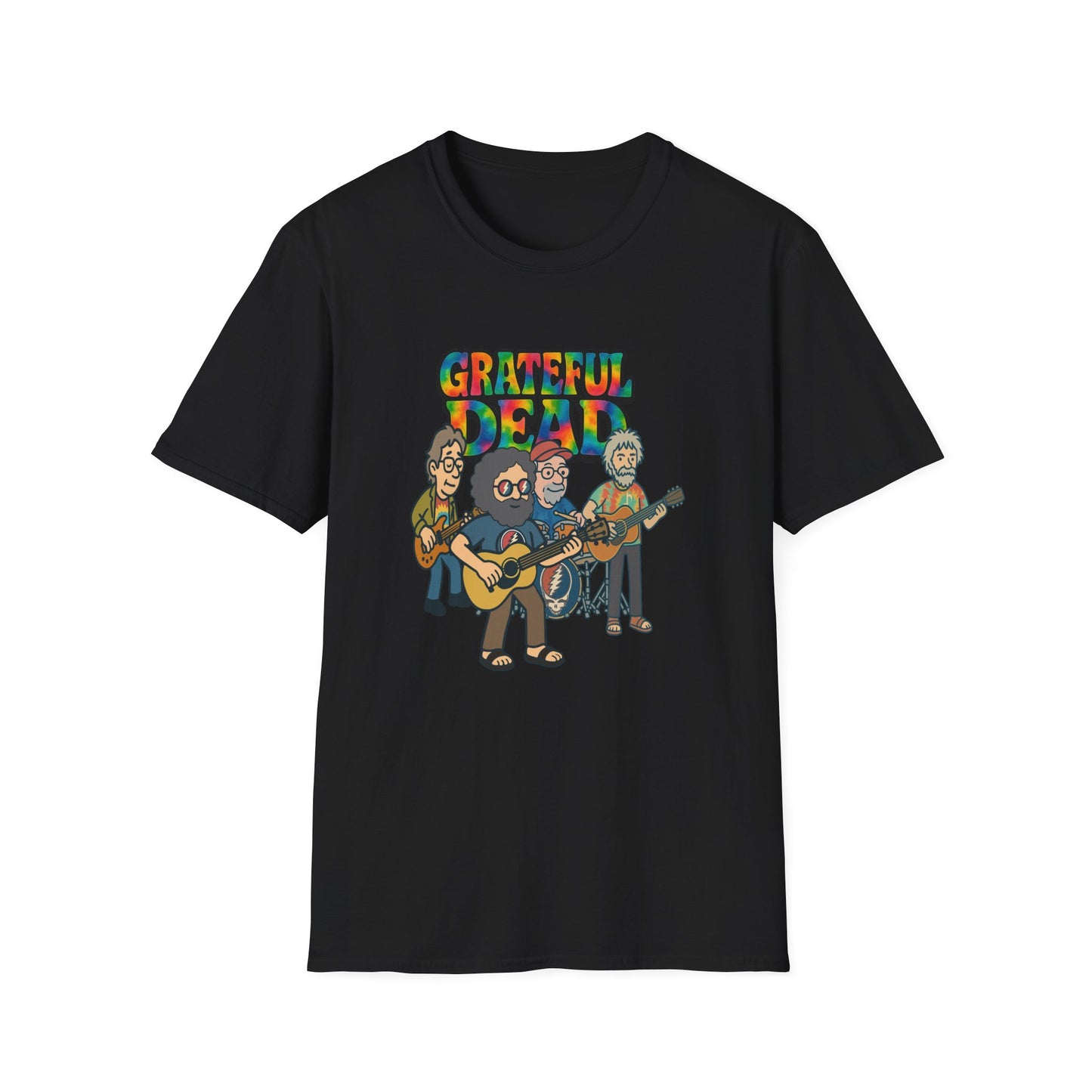 Jerry and The Boys - Life is dead. Grateful Dead TShirt