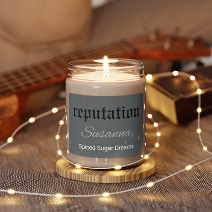 Personalized Reputation Candle - Taylor Swift Scented Soy Candle, 9oz