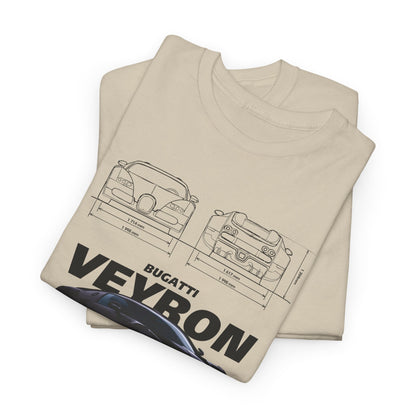 Bugatti Veyron Blueprint Collection Unisex T-Shirt