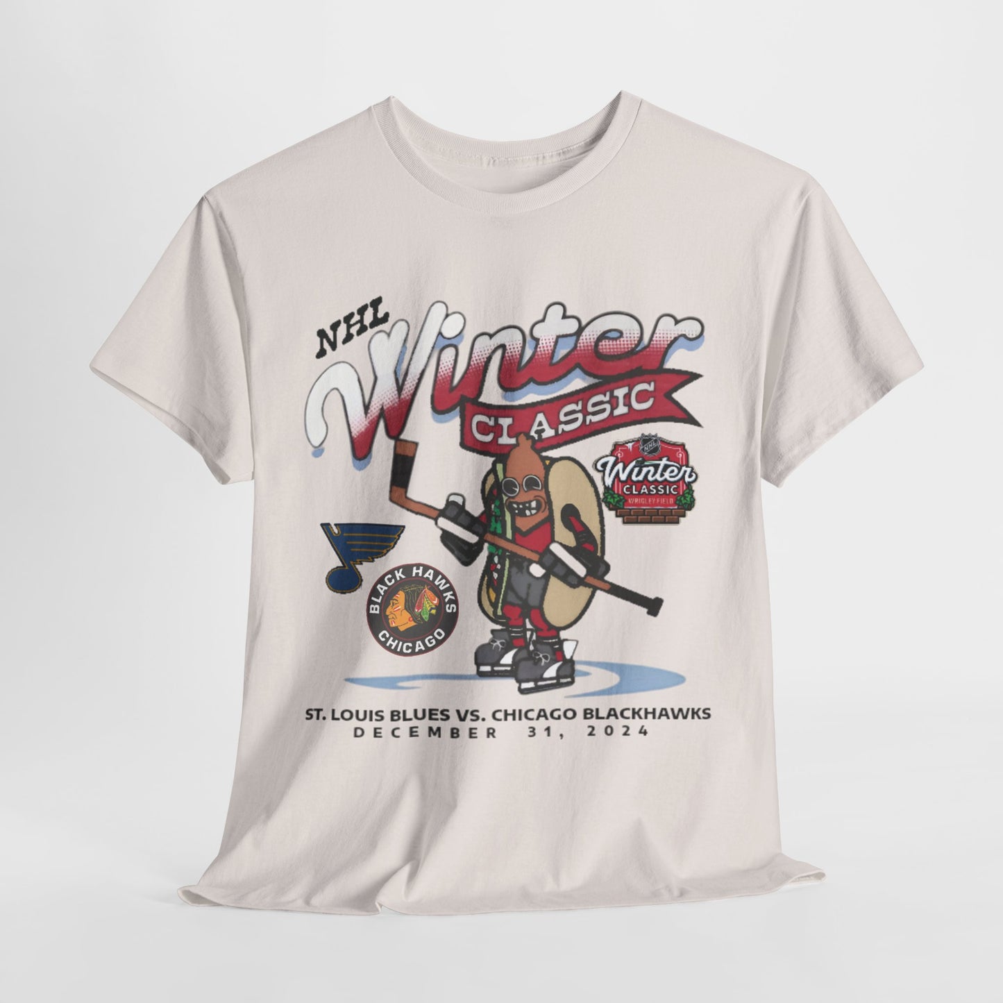 NHL Winter Classic 2024 Grateful Dead Steal Your Face T-Shirt - NHL