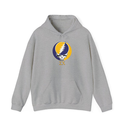 Personalized Sigma Chi Grateful Dead Unisex Heavy Blend Hoodie - Hooded Sweatshirt - Add A Name or Nickname To The Back for Free!