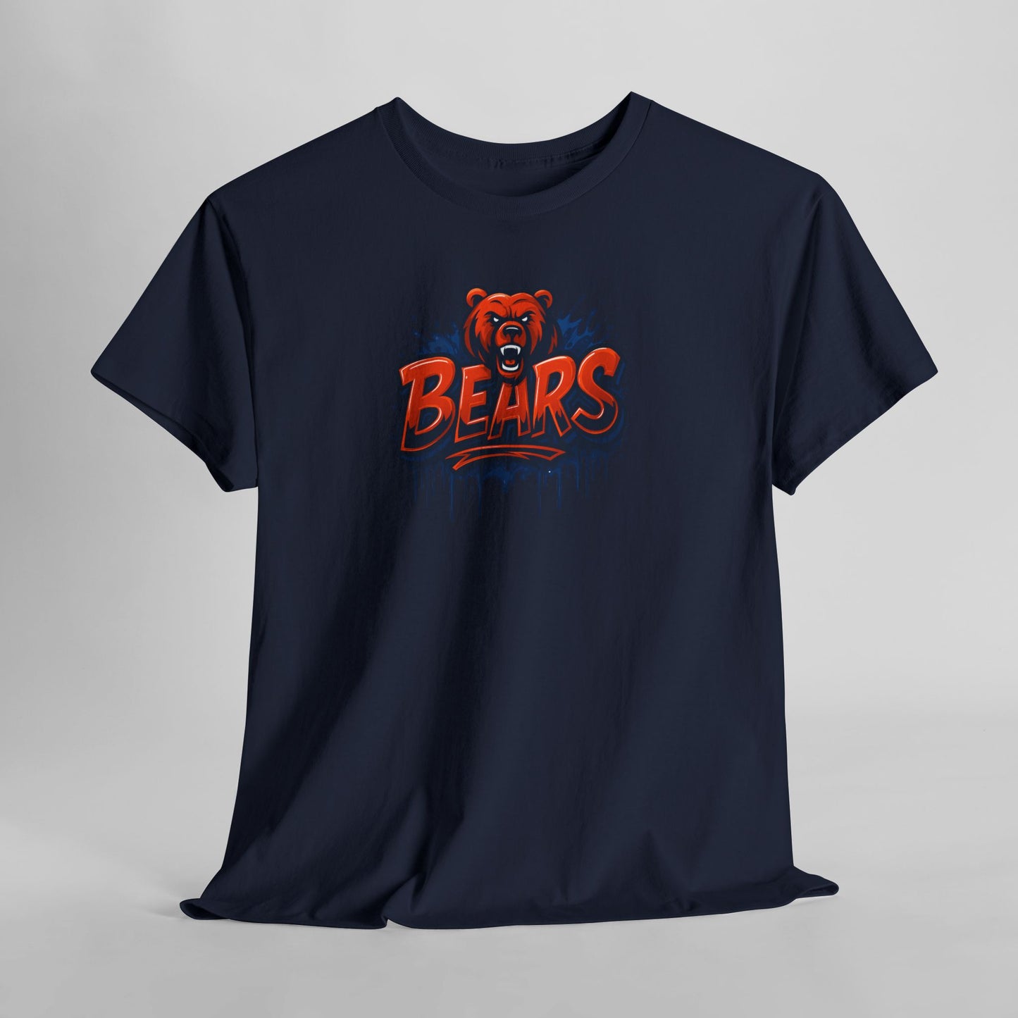 Chicago Bears Art Unisex Premium Cotton Tee
