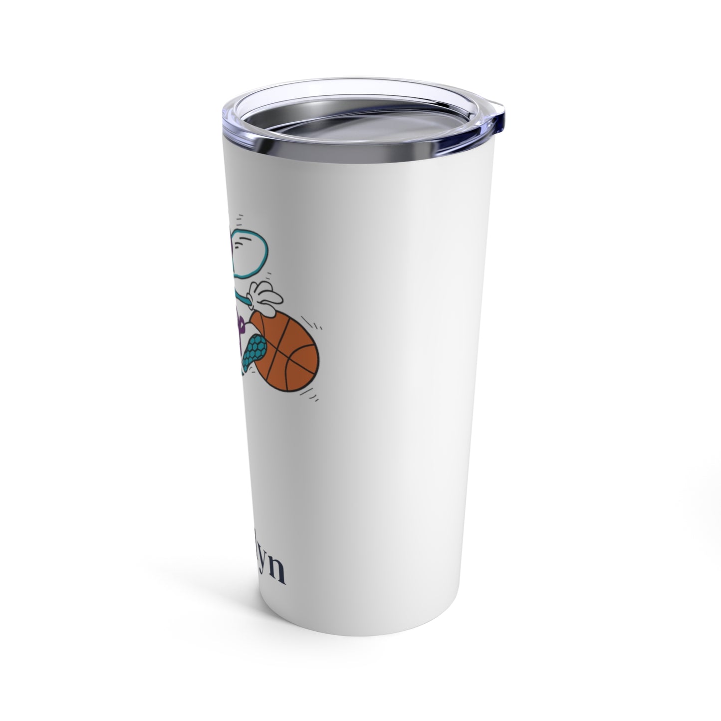 Personalized Charlotte Hornets 20oz Travel Mug Tumbler