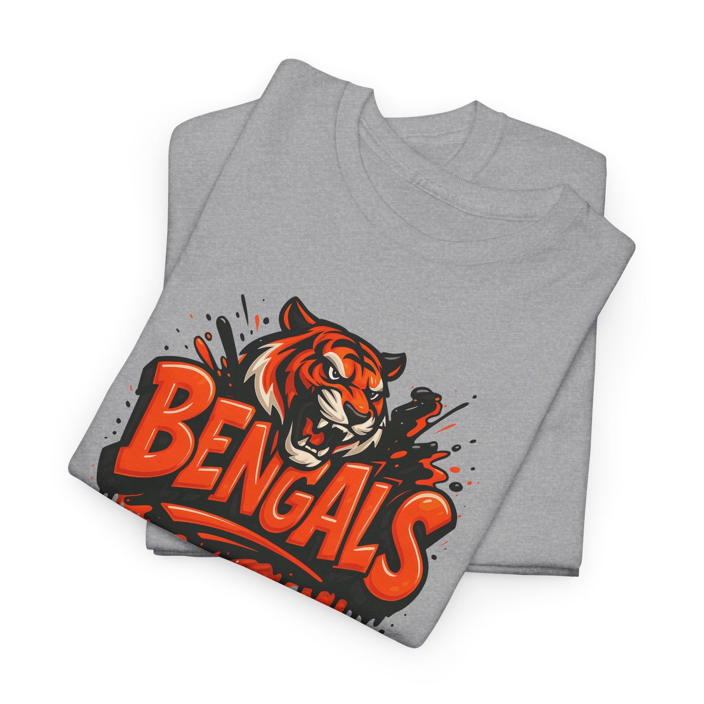 Cincinnati Bengals Art Unisex Premium Cotton Tee