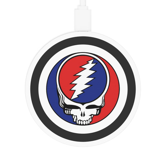 Grateful Dead Steal Your Face Wireless Phone Charging Pad