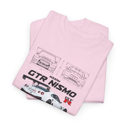 Nissan GTR Nismo Blueprint Collection Unisex Cotton Tee
