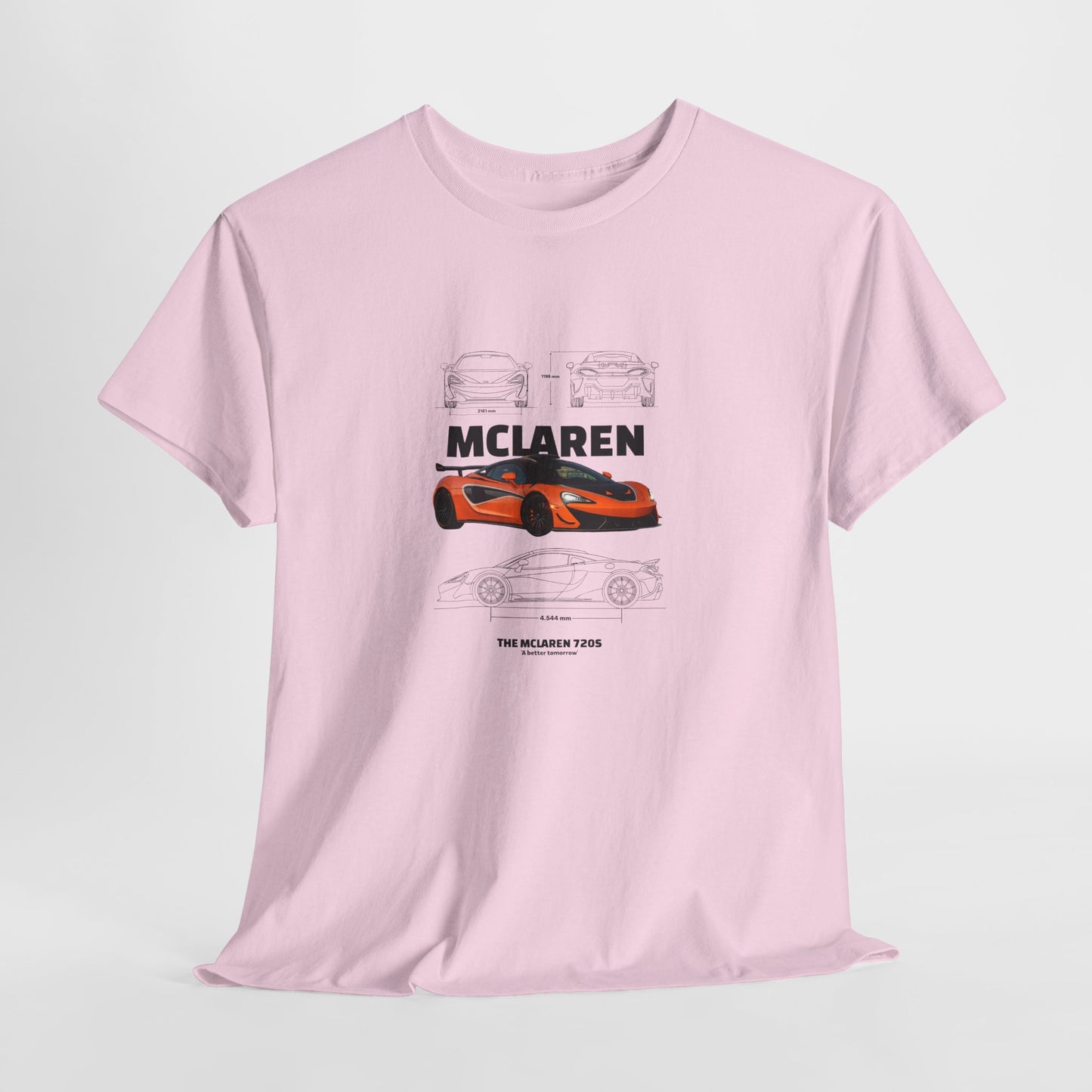 MCLAREN 720S Blueprint Collection Unisex Cotton Tee