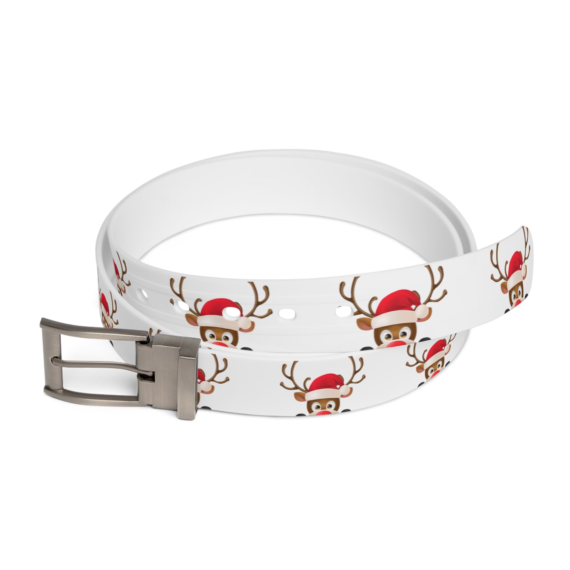 Ugly Christmas Belt - Reindeer - Men'