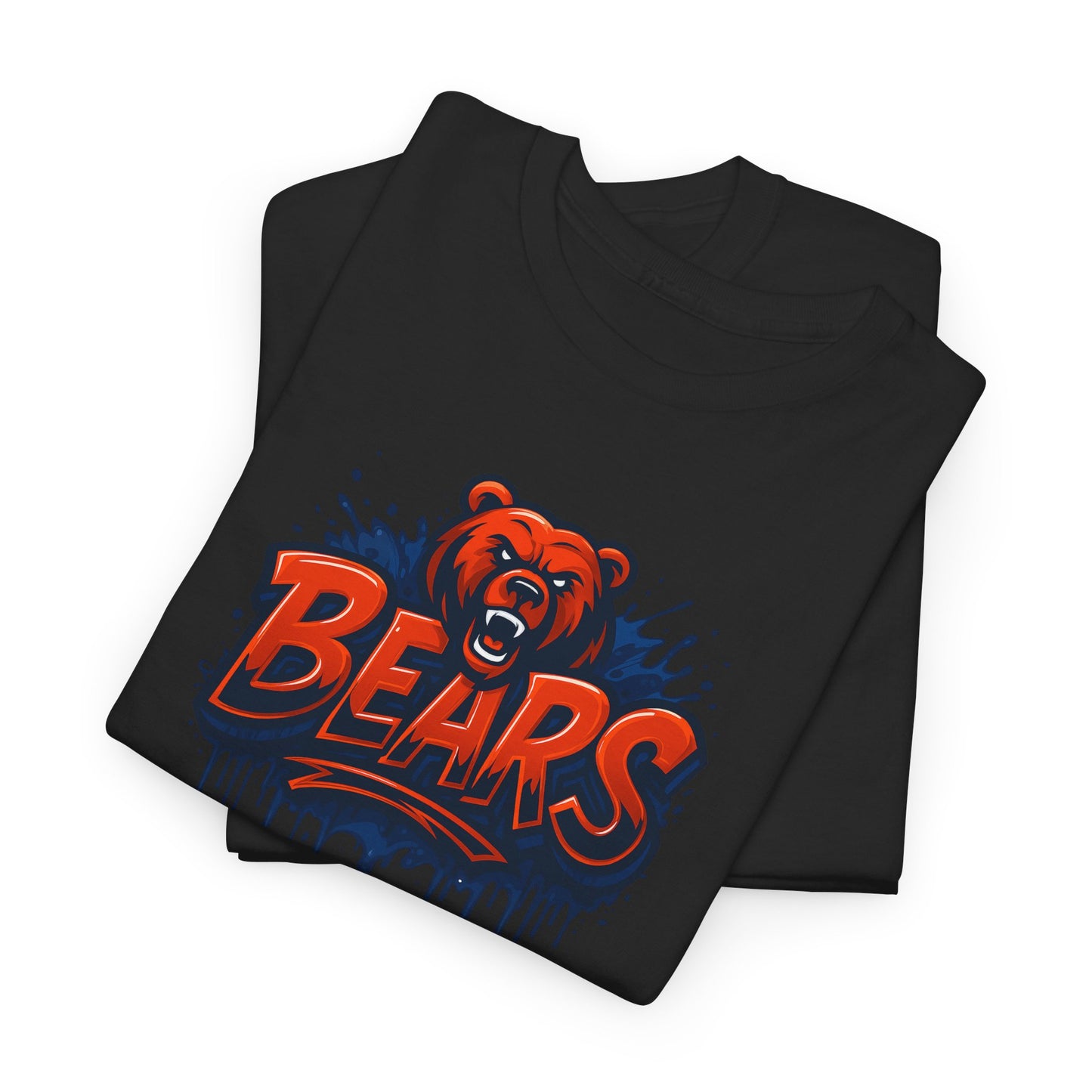 Chicago Bears Art Unisex Premium Cotton Tee