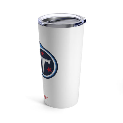 Personalized Tennessee Titans 20oz Travel Mug Tumbler