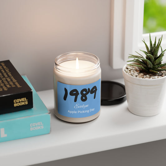 Personalized 1989 Candle - Taylor Swift Scented Soy Candle, 9oz