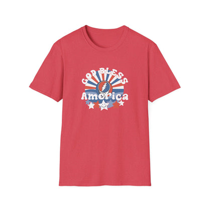 4th of July Stealie T-Shirt