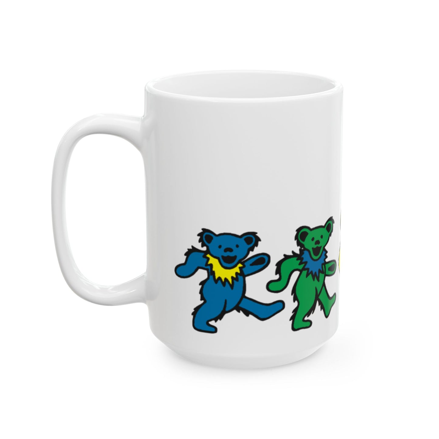 Dancing Bears Ceramic Coffee Mug