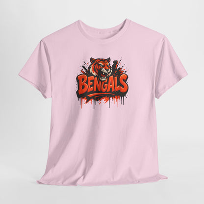 Cincinnati Bengals Art Unisex Premium Cotton Tee