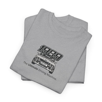 1989 BMW E30 Unisex Cotton T-Shirt