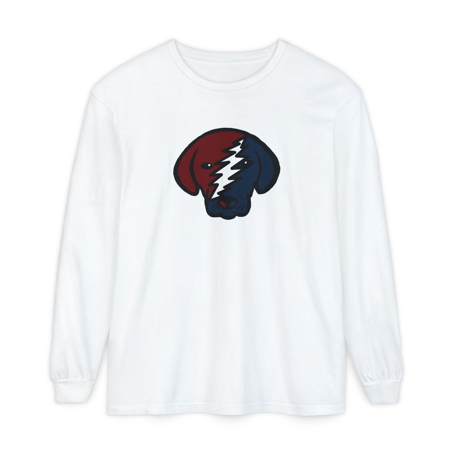 Stealie Pup Vineyard Collection Unisex Garment-dyed Long Sleeve