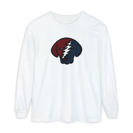 Stealie Pup Vineyard Collection Unisex Garment-dyed Long Sleeve