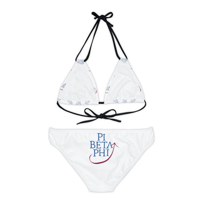 Pi Beta Phi Sorority Strappy Bikini Set - Beach, Pool, Summer