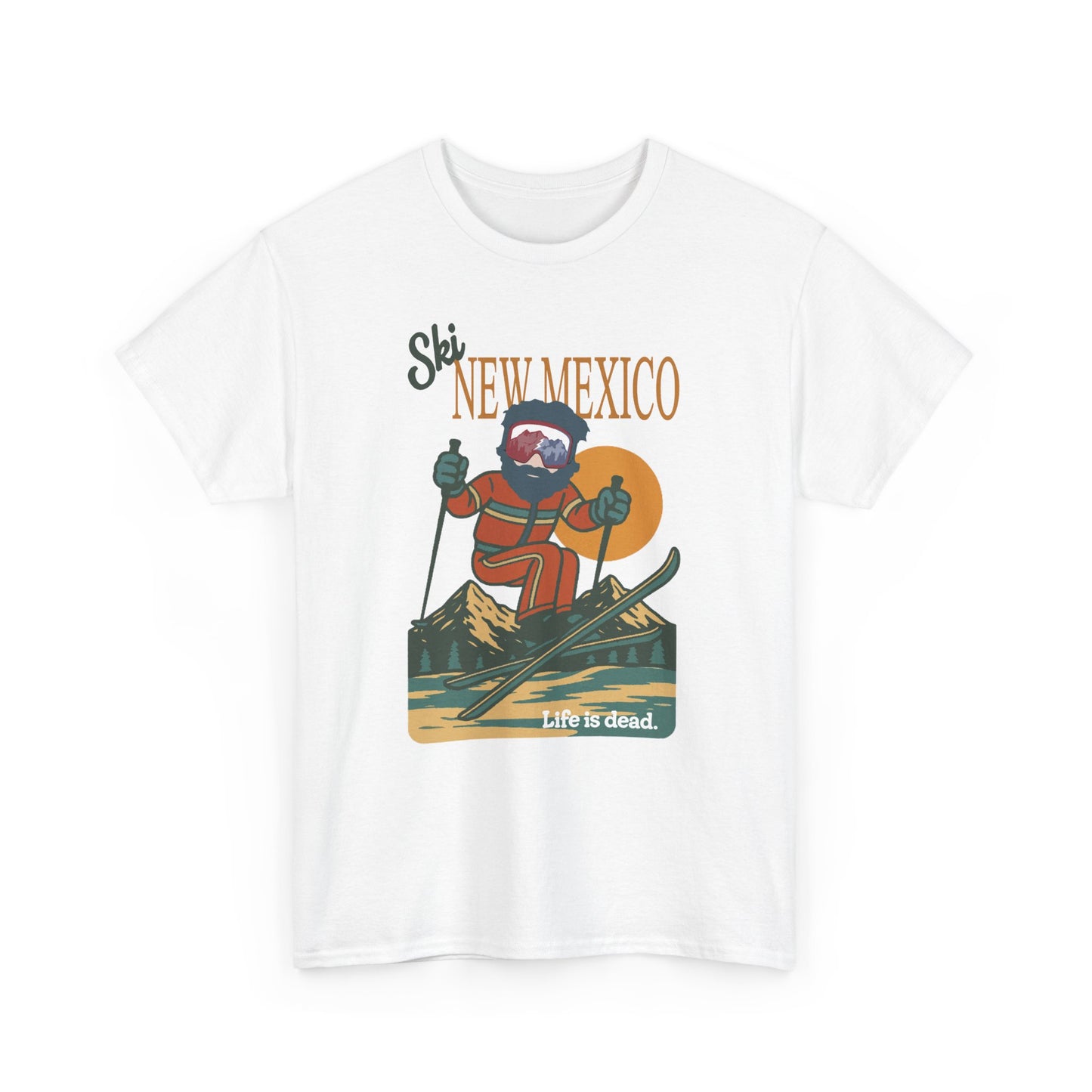 Ski New Mexico Retro Grateful Dead T-Shirt