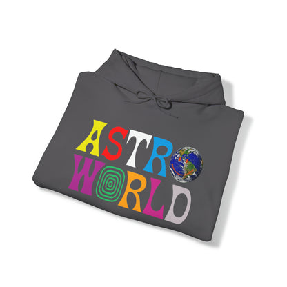 Travis Scott ASTRO WORLD Unisex Heavy Blend Hoodie