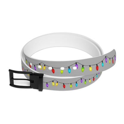 Ugly Christmas Belt - Holiday Lights - Men'