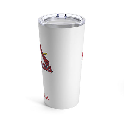 Personalized St Louis Cardinals 20oz Travel Mug / Tumbler + Vacuum-Insulated } Add